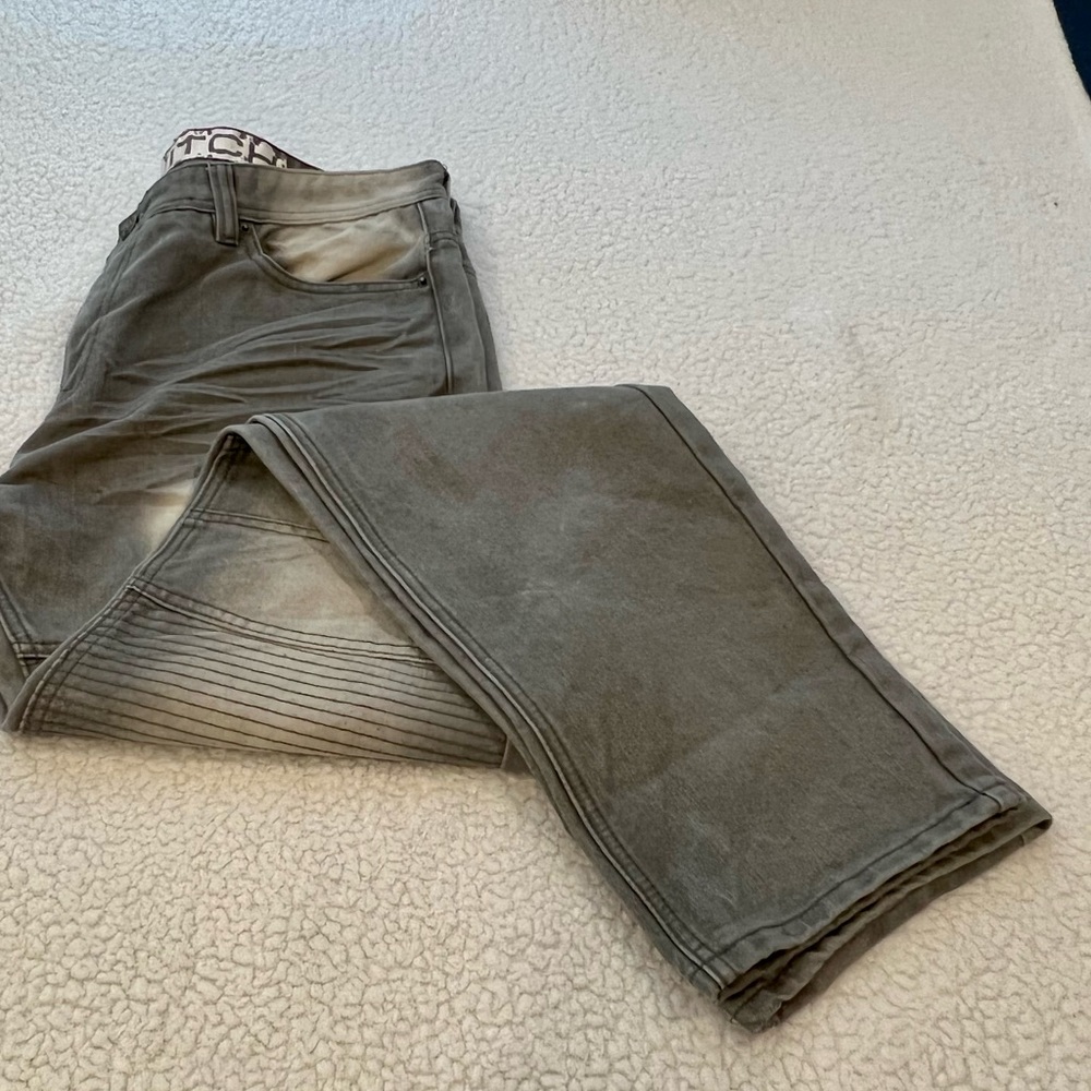 Switch Ribbed Panel Jeans - Picture 4 of 6